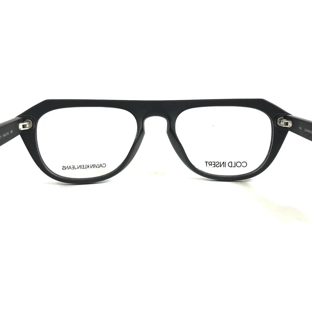 Calvin Klein Eyeglasses Frames CKJ19522 001 Black Square Full Rim 54-19-145